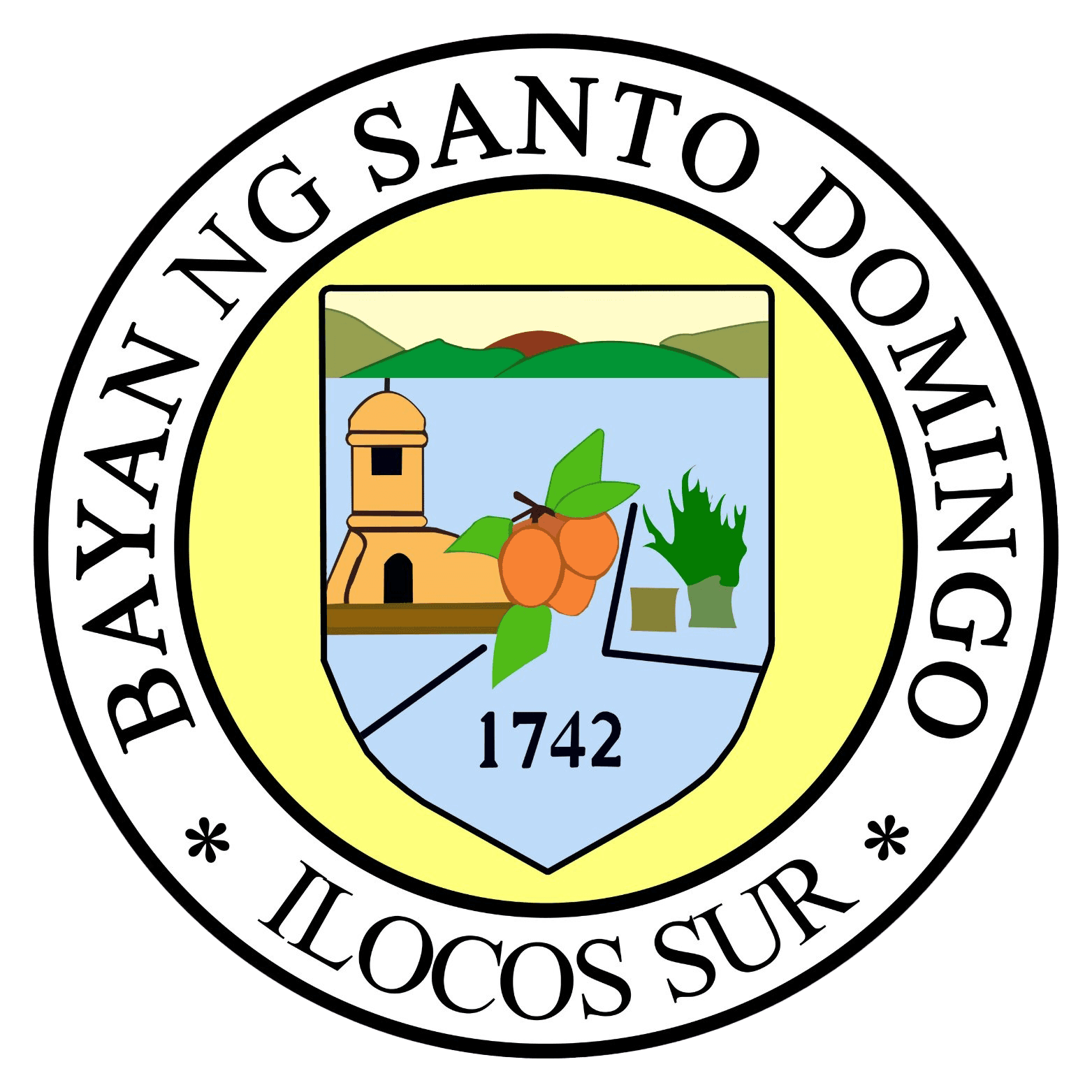 Santo Domingo, Ilocos Sur Logo